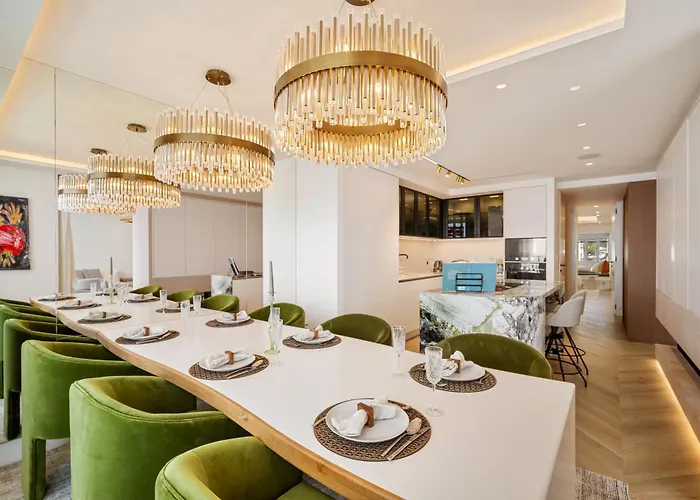 شقة Orquidea 21 A Luxurious Duplex In Persian Gardens Puente *