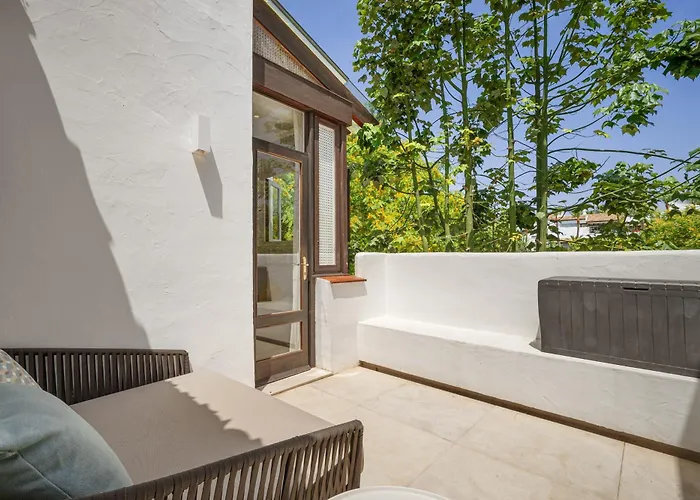 شقة Orquidea 21 A Luxurious Duplex In Persian Gardens Puente ماربيا